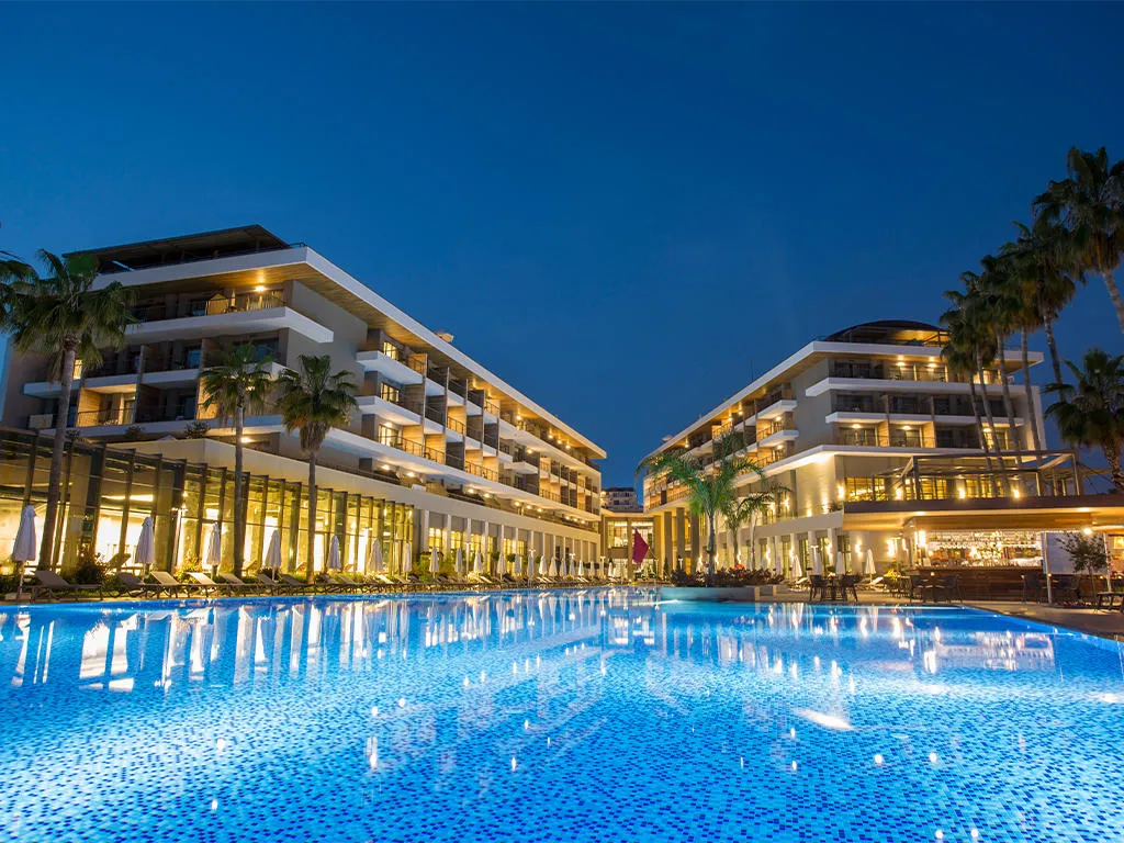 Acanthus & Cennet Barut Collection, pamje e hotelit në Side