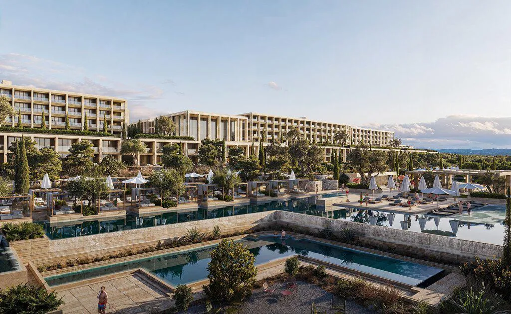 Akra Didim Resort & SPA, pamje e hotelit në Didim
