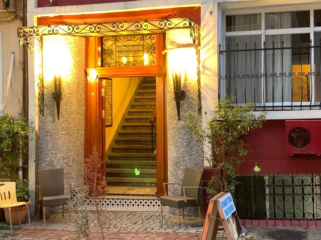 Antique Hostel, pamje e hotelit në Stamboll