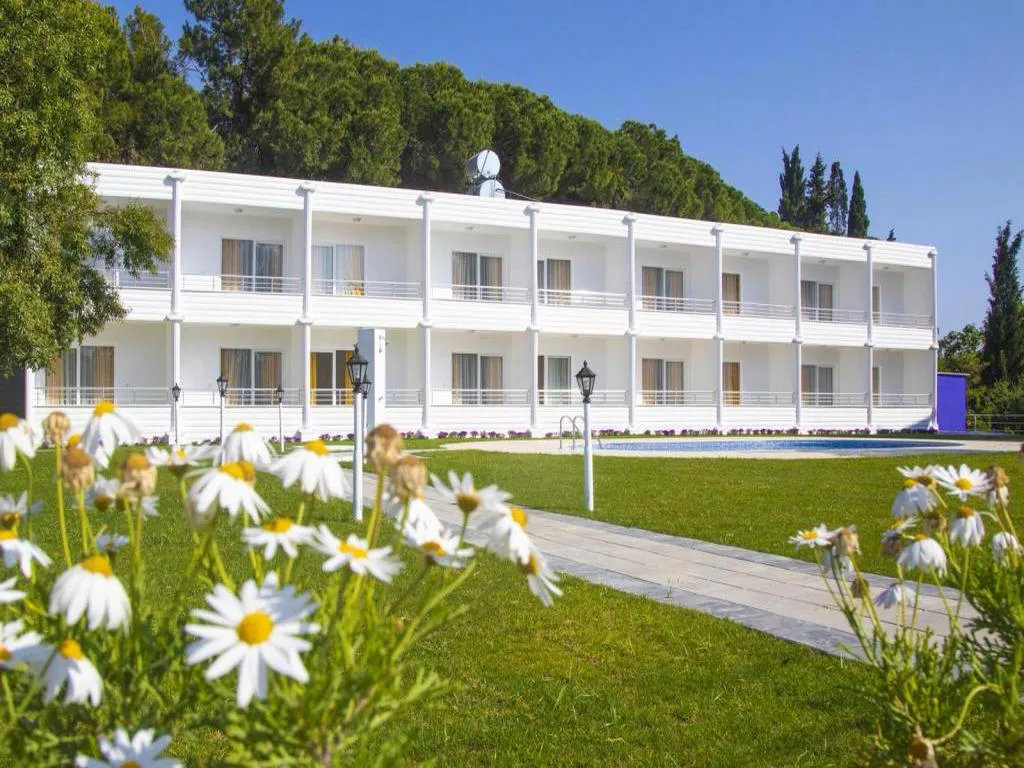 Aroma Butik Hotel, pamje e hotelit në Side