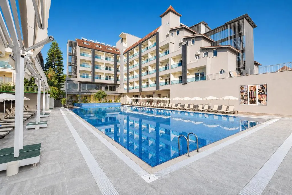 Art Poseidon Hotel, pamje e hotelit në Side