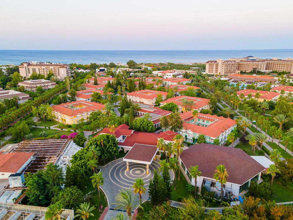 Asteria Family Resort Side, pamje e hotelit në Side