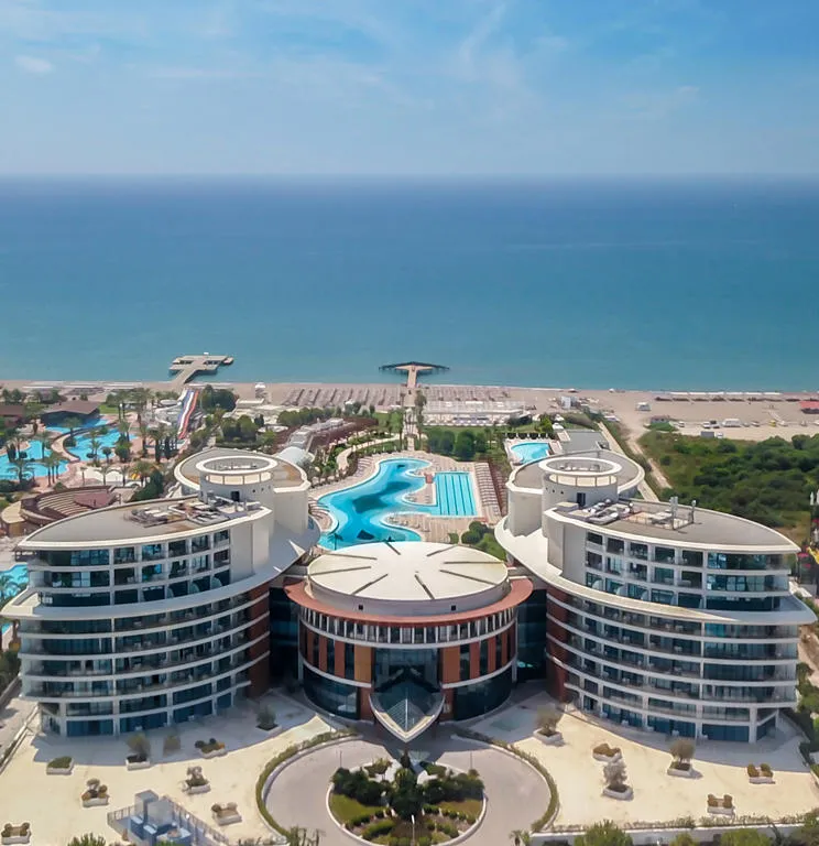 Baia Lara Hotel, pamje e hotelit në Lara