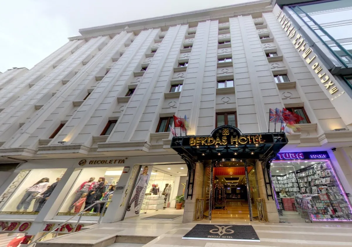 Bekdas Hotel Deluxe, pamje e hotelit në Stamboll