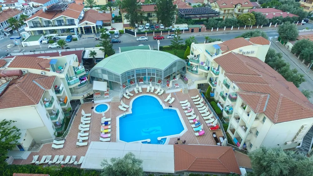 Belcehan Deluxe Hotel, pamje e hotelit në Marmaris