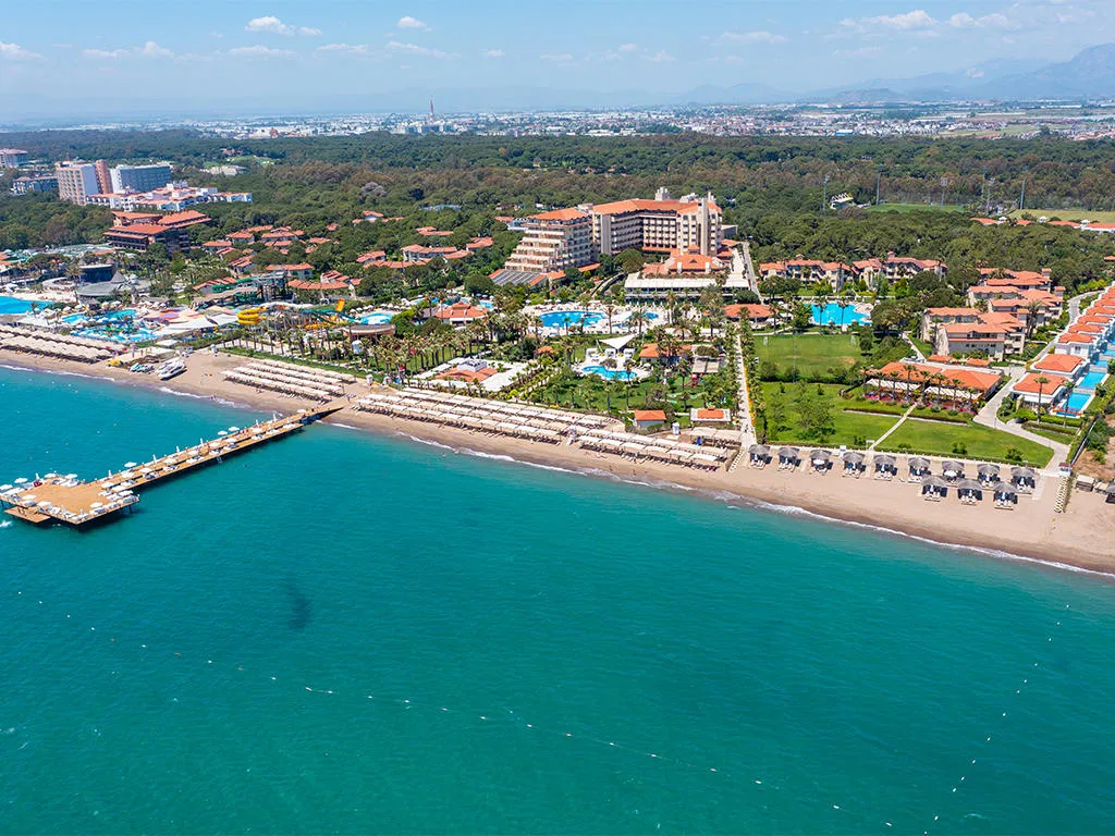 Bellis Deluxe Hotel, pamje e hotelit në Belek