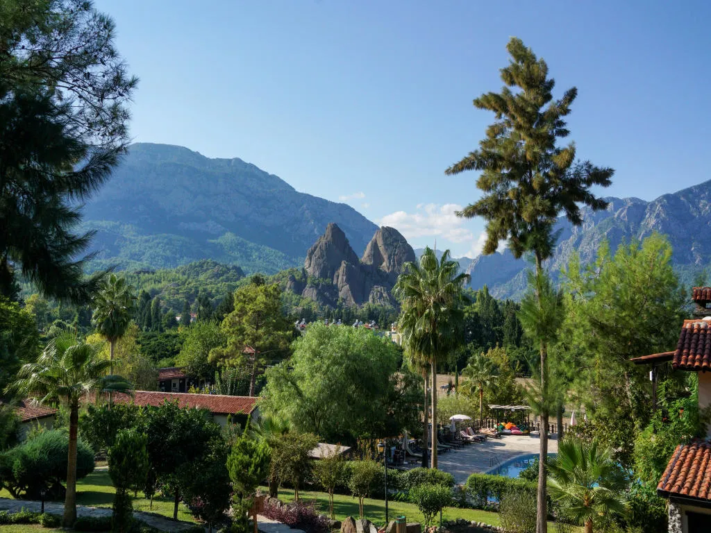 Berke Ranch & Nature Boutique Hotel, pamje e hotelit në Kemer