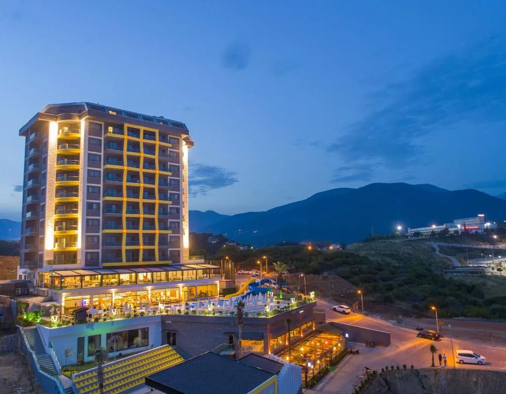 Campus Hill Hotel, pamje e hotelit në Alanya