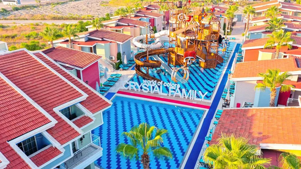 Crystal World of Colours Comfort Collection, pamje e hotelit në Belek