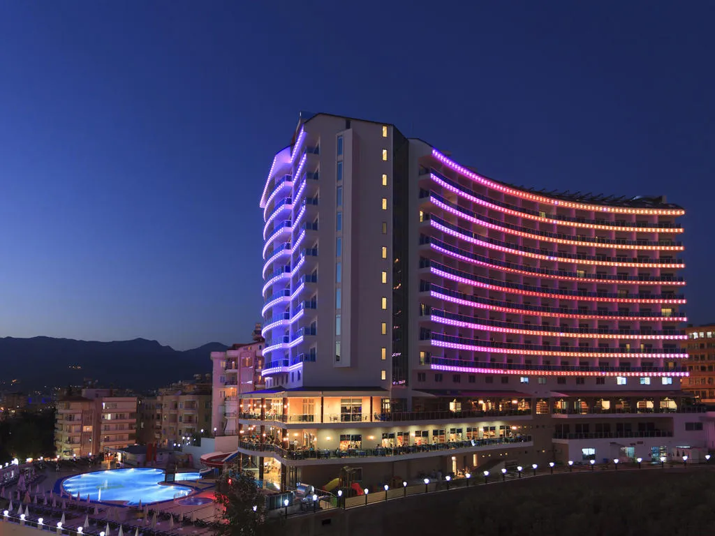Diamond Hill Resort Hotel, pamje e hotelit në Alanya