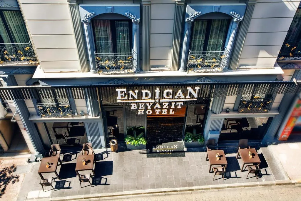 Endican Beyazit Hotel, pamje e hotelit në Stamboll
