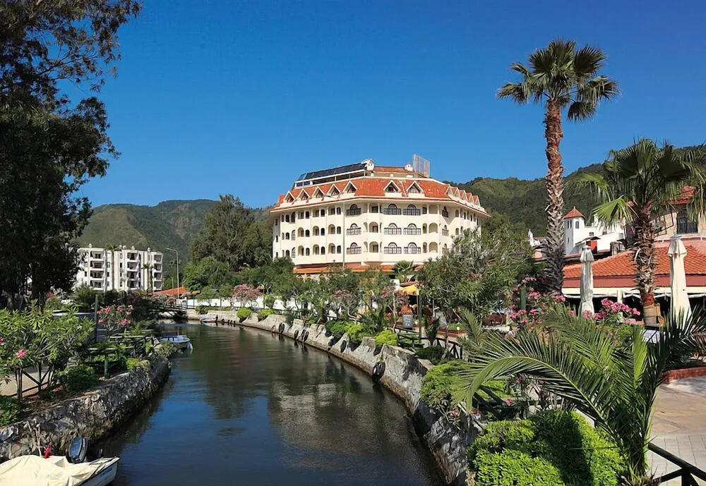 Fortuna Beach Boutique Hotel, pamje e hotelit në Marmaris