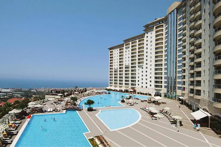 Goldcity Hotel, pamje e hotelit në Alanya