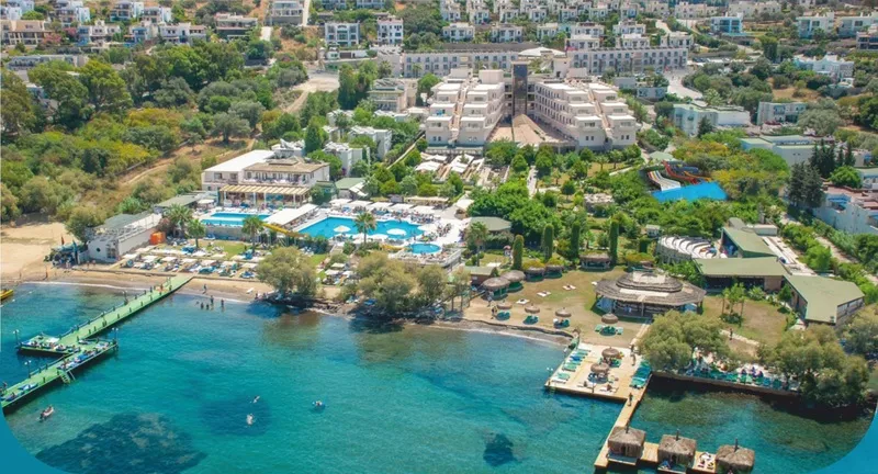 Golden Age Yalikavak Bodrum, pamje e hotelit në Bodrum