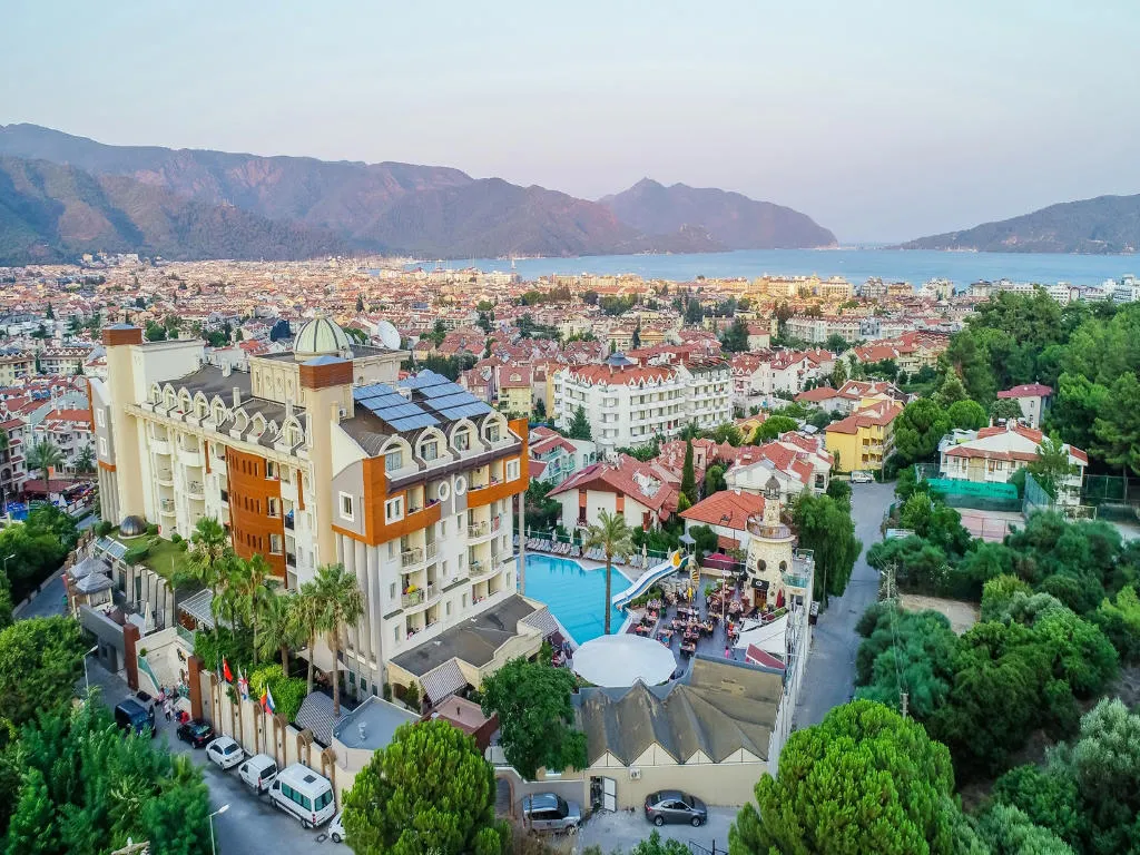 Grand Cettia Hotel, pamje e hotelit në Marmaris