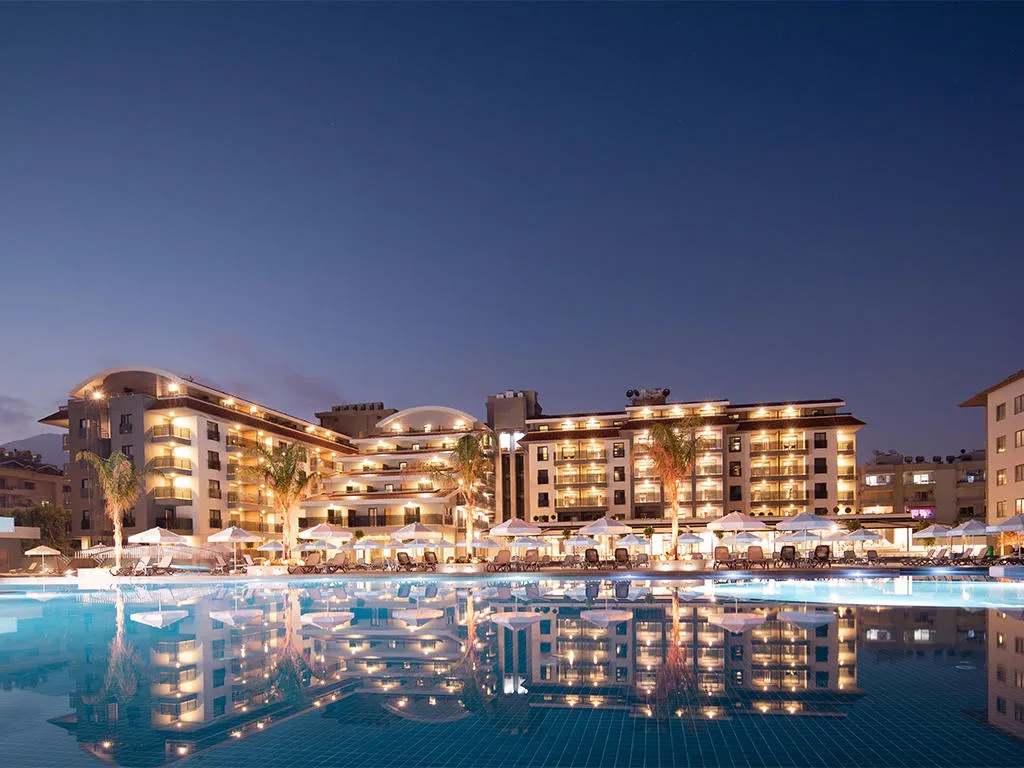 Green Garden Resort & Spa Hotel, pamje e hotelit në Alanya
