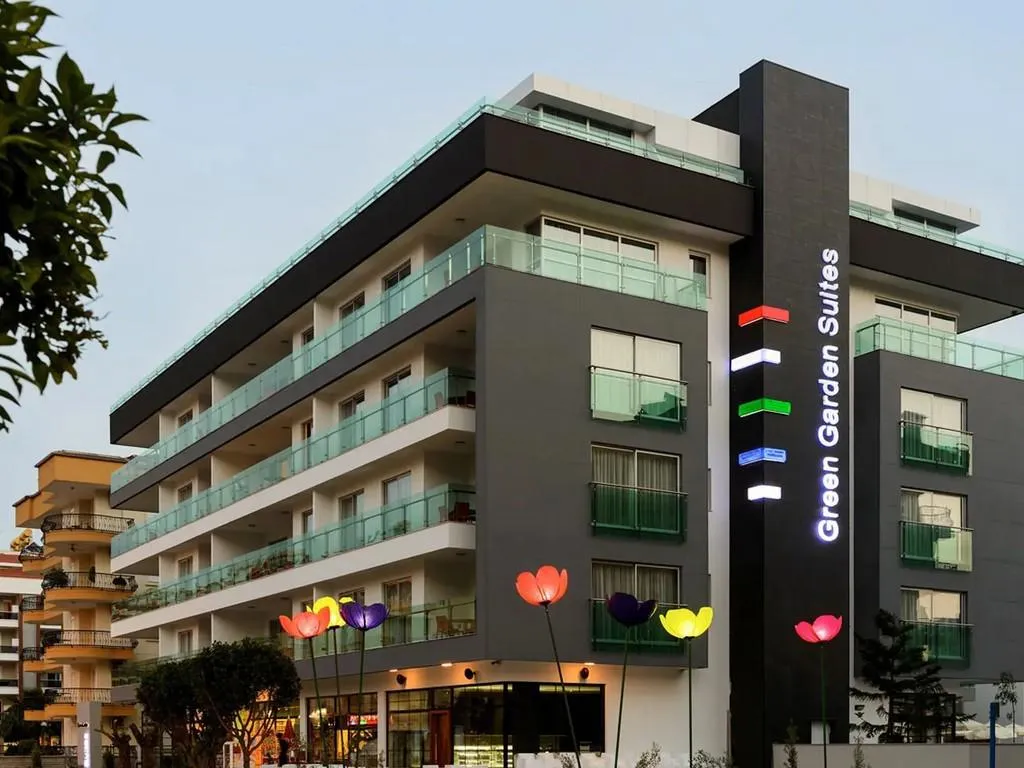 Green Garden Suites Hotel, pamje e hotelit në Alanya