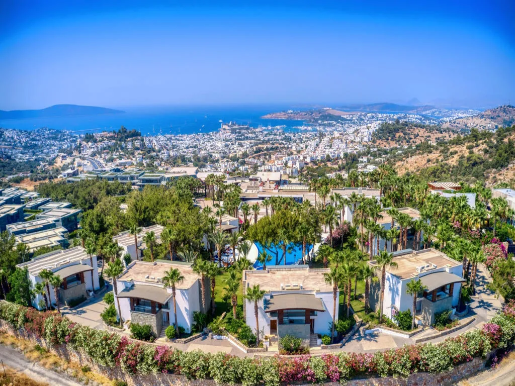 Hillstone Bodrum Hotel & Spa, pamje e hotelit në Bodrum