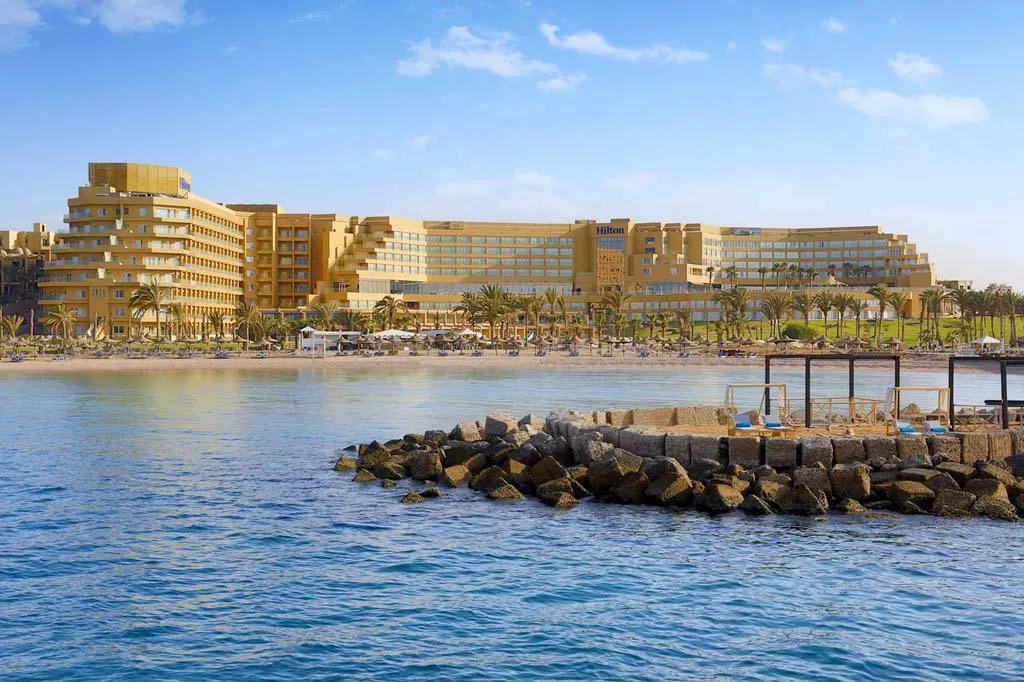Hilton Hurghada Plaza, pamje e hotelit në Hurghada