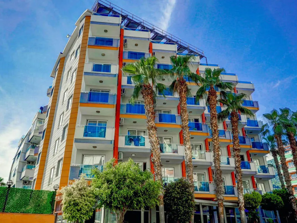 Kleopatra Arsi Hotel, pamje e hotelit në Alanya