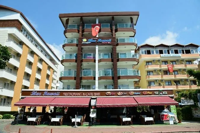 Kleopatra Blue Hawaii, pamje e hotelit në Alanya