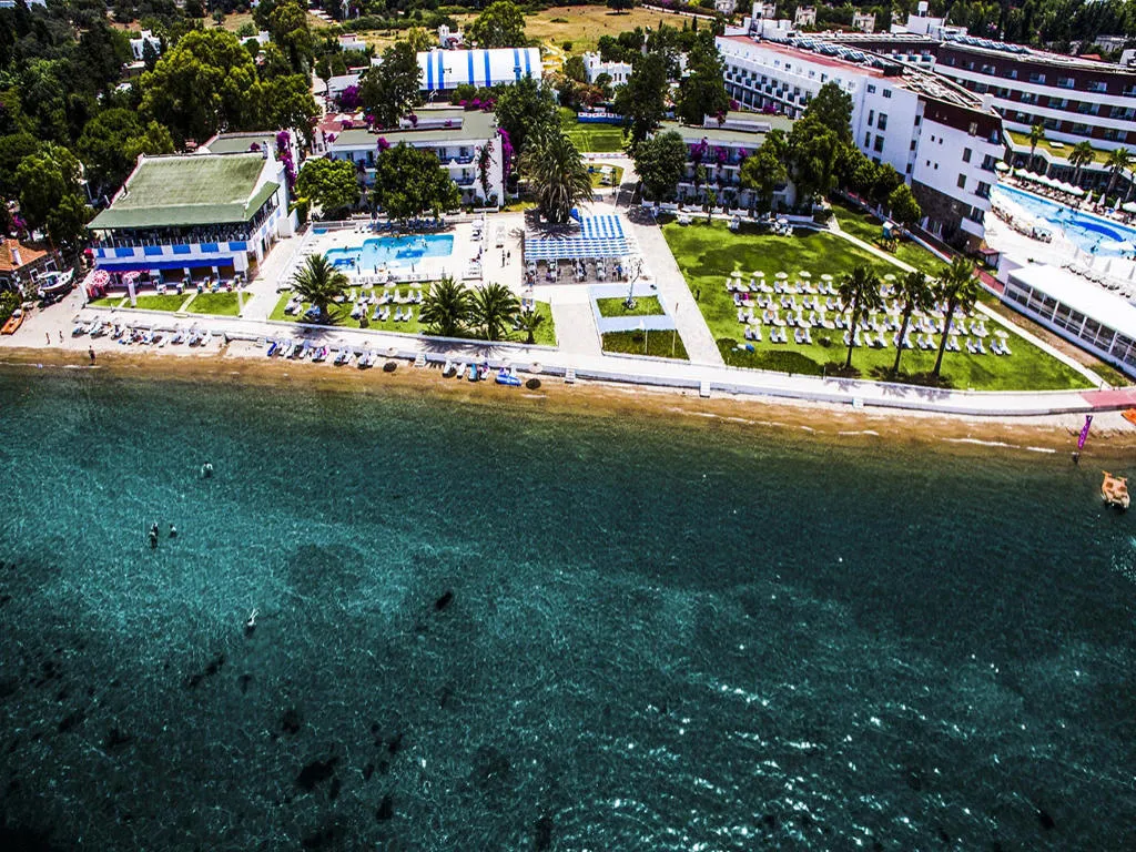 Ladonia Hotels Club Blue White, pamje e hotelit në Bodrum