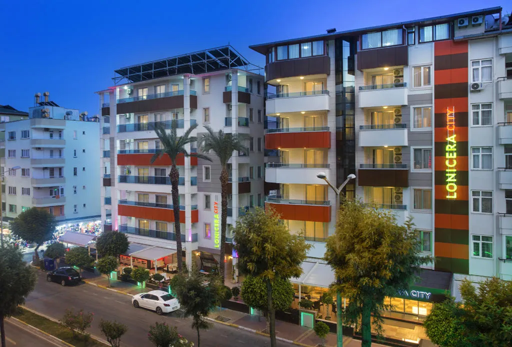 Lonicera City Hotel, pamje e hotelit në Alanya