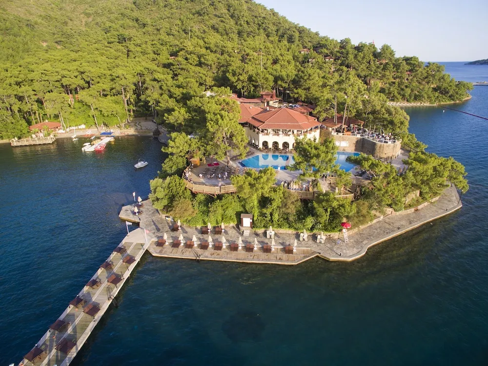 Marmaris Bay Resort, pamje e hotelit në Marmaris