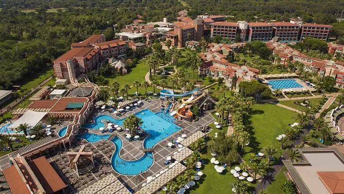 Megasaray Club Belek, pamje e hotelit në Belek