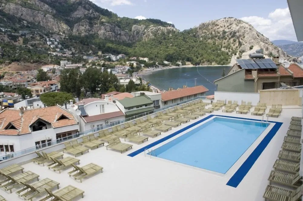 Meric Hotel Turunc, pamje e hotelit në Marmaris