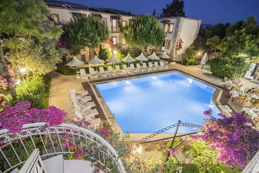 Moonshine Hotel & Suites Boutique Hotel, pamje e hotelit në Bodrum
