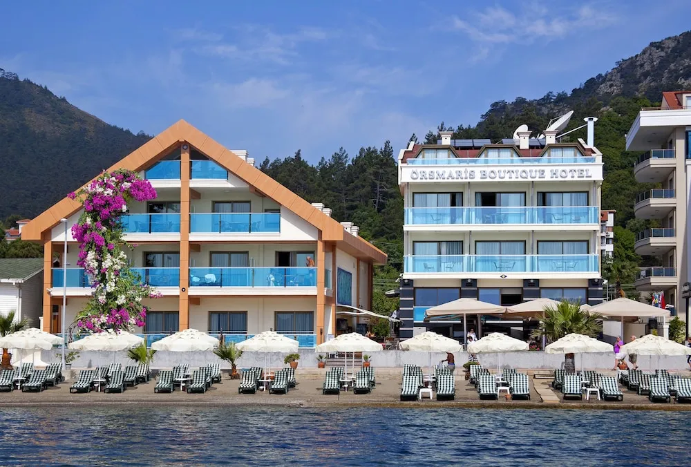 Örsmaris Boutique Hotel, pamje e hotelit në Marmaris
