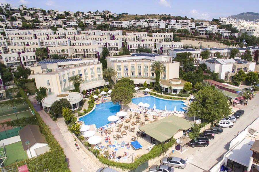 Otium Park Ayaz Aqua Beach, pamje e hotelit në Bodrum