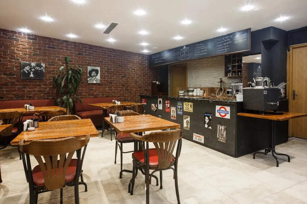 P Galata Boutique Hotel, pamje e hotelit në Stamboll