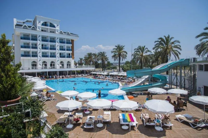 Palm World Side Resort & SPA, pamje e hotelit në Side