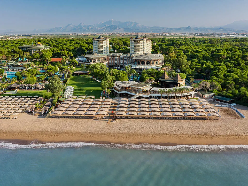 Papillon Zeugma Relaxury, pamje e hotelit në Belek