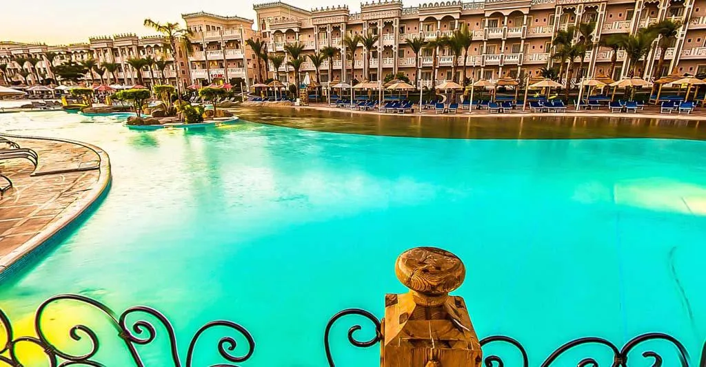 Pickalbatros Palace Resort (Hurghada), pamje e hotelit në Hurghada