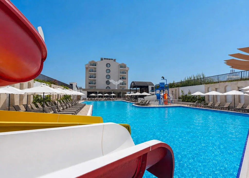 Q Ella Beach Hotel, pamje e hotelit në Side