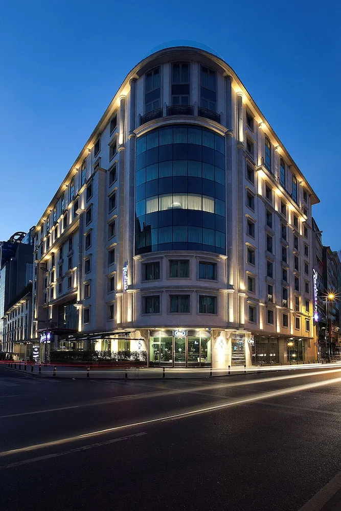 Radisson Blu Hotel, Istanbul Sisli, pamje e hotelit në Stamboll