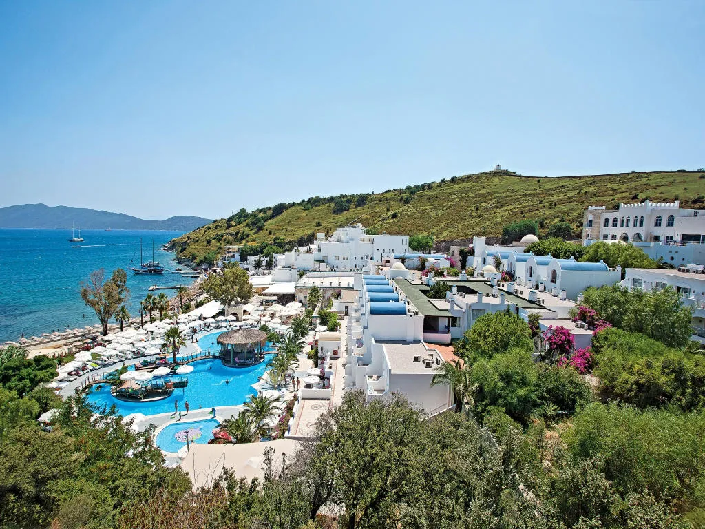Salmakis Resort & Spa, pamje e hotelit në Bodrum