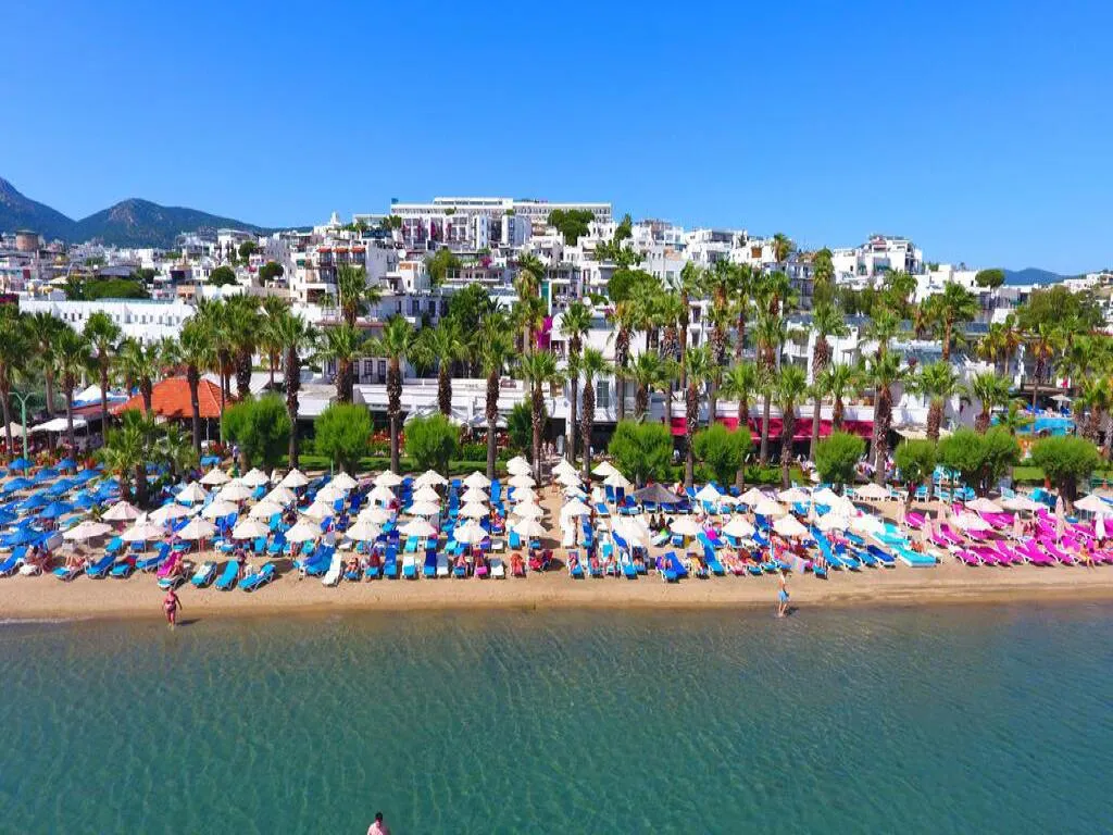 Sami Beach, pamje e hotelit në Bodrum