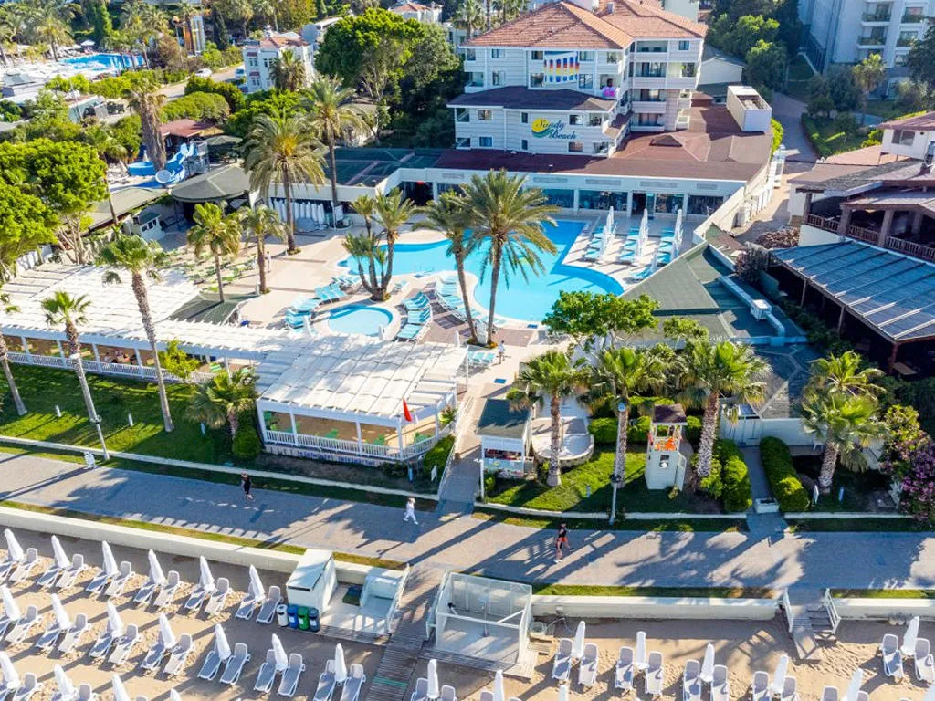 Sandy Beach, pamje e hotelit në Side
