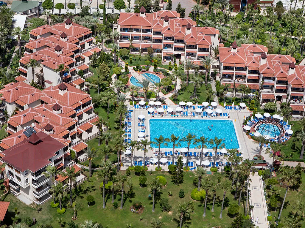Saphir Hotel & Villas, pamje e hotelit në Alanya