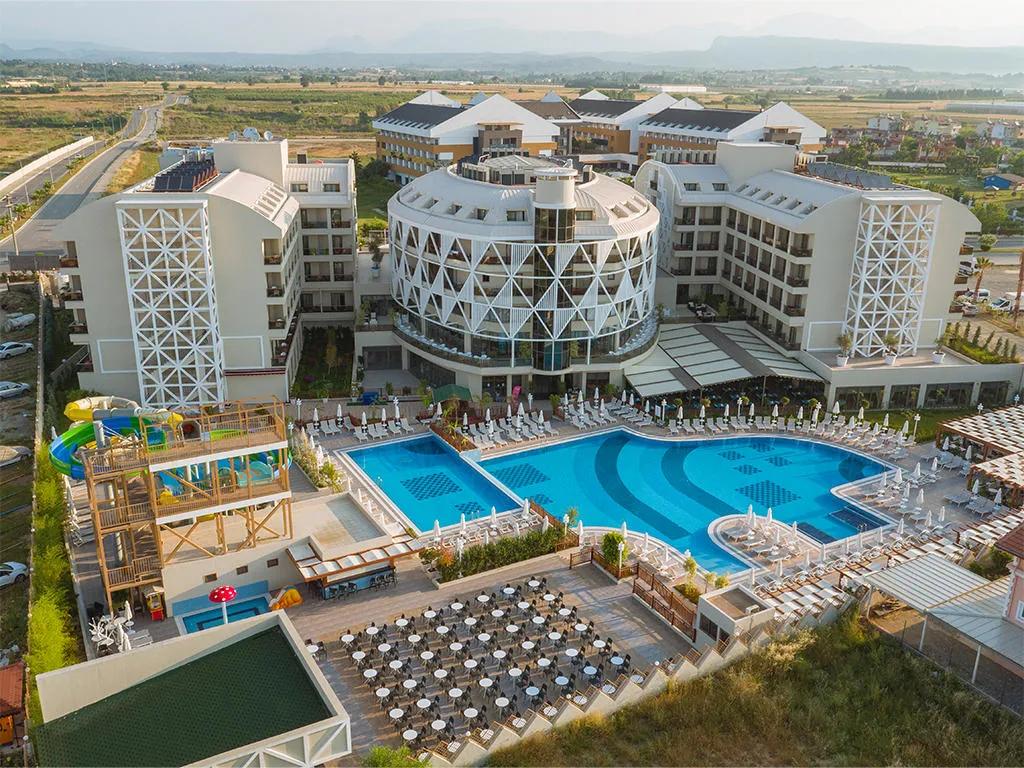 Seashell Vega, pamje e hotelit në Side