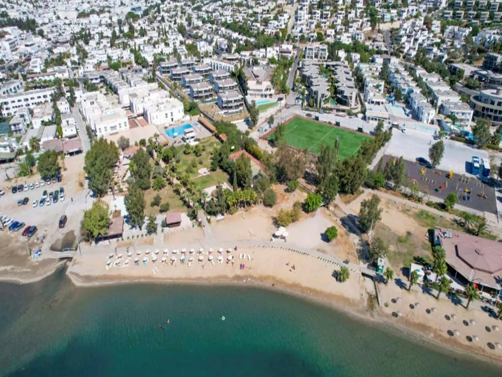 Smart Stay Beach Hotel, pamje e hotelit në Bodrum