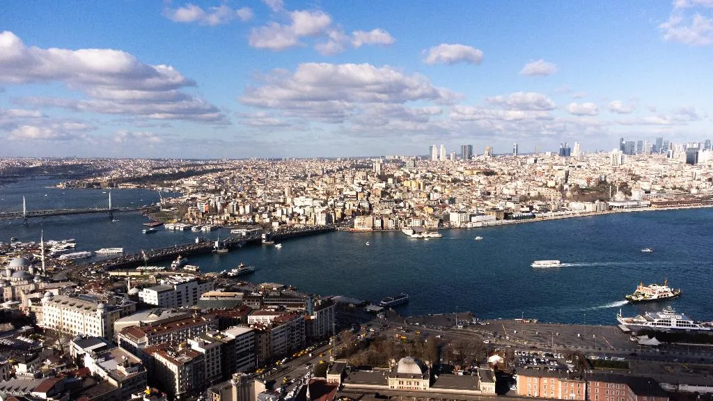Sude Konak, pamje e hotelit në Stamboll