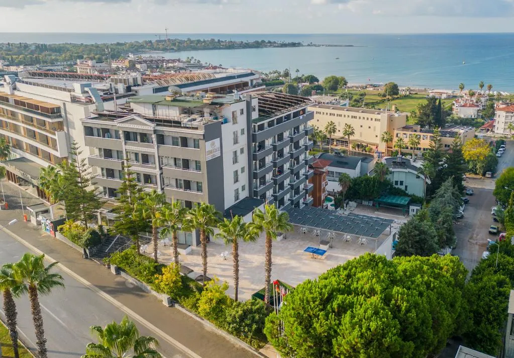 Sun Beach Hill Hotel, pamje e hotelit në Side