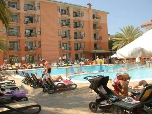 Sunpark Garden Apart Hotel, pamje e hotelit në Alanya