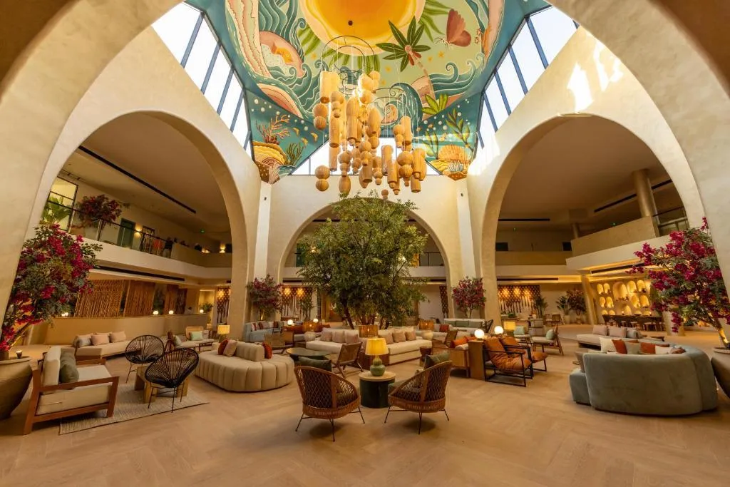The Desert Rose Resort, pamje e hotelit në Hurghada