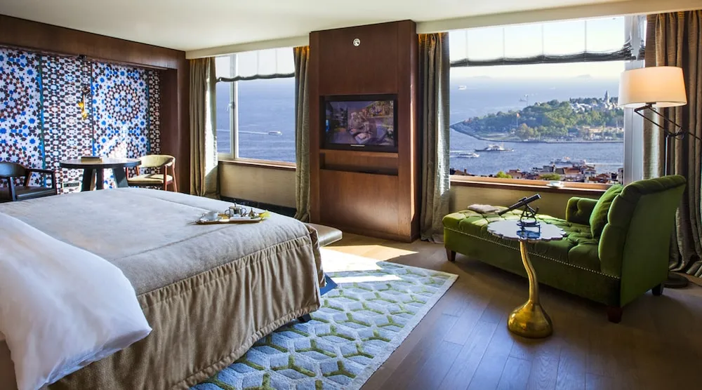 The Marmara Taksim Istanbul, pamje e hotelit në Stamboll